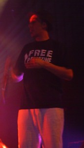 H.K, rappeur du groupe MAP