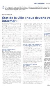 actualité chatillon 2020