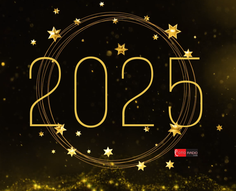 affiche nouvel an 2025