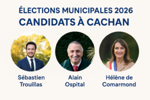 Elections municipales voici les 3 candidats à Cachan en 2026